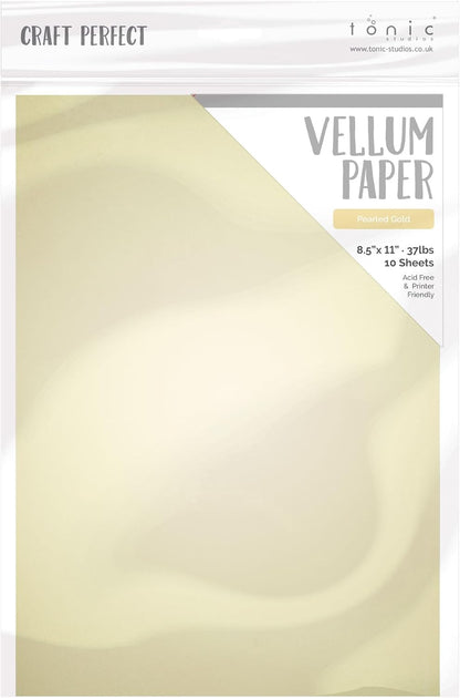 Craft Perfect VELLUM PAPER 8.5”X11” Sheets