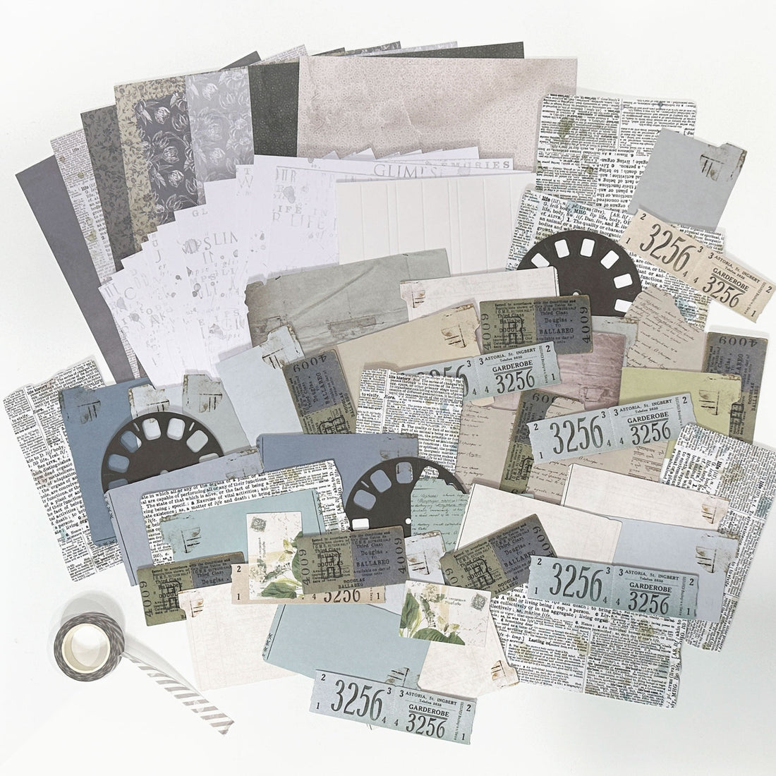 49 and Market Moonlit Garden BIG PICTURE ALBUM KIT