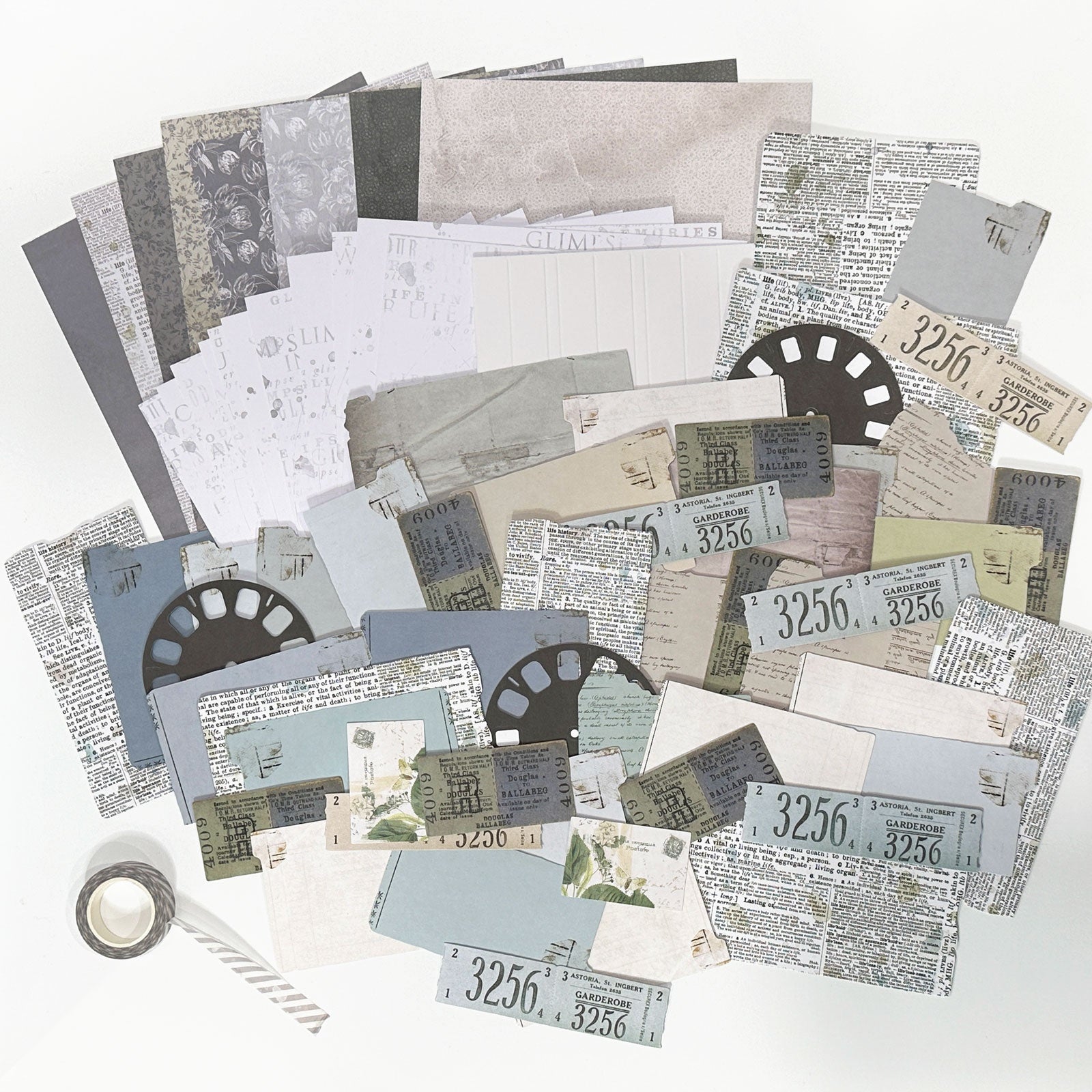 49 and Market Moonlit Garden BIG PICTURE ALBUM KIT