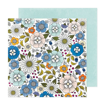 Vicki Boutin Discover + Create FRESH AIR 12&quot;X12&quot; Scrapbook Paper