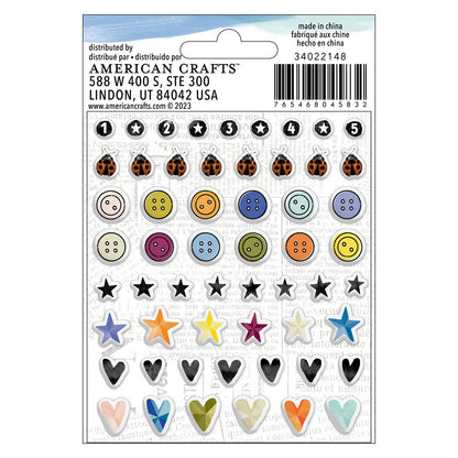 Vicki Boutin DISCOVER + CREATE Puffy Stickers 112pc