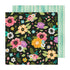 AC April & Ivy BLOOMING BRIGHTS 12"X12" Scrapbook Paper