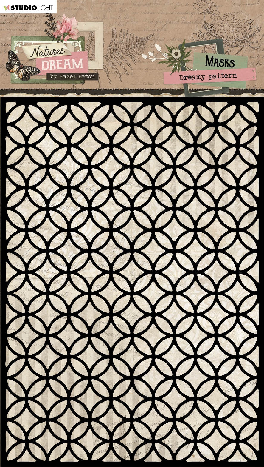 Studio Light Nature’s Dream MASKS DREAMY PATTERN Stencil