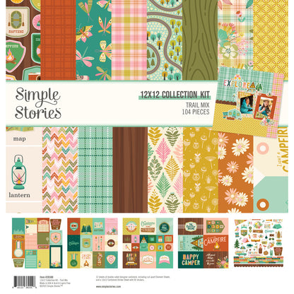 Simple Stories TRAIL MIX 12&quot;X12&quot; Collection Kit