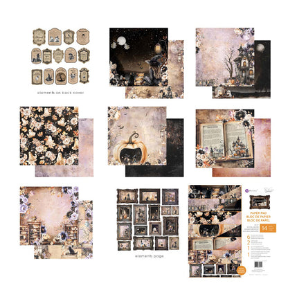 Prima BEWITCHED 12&quot;X12&quot; Scrapbook Paper Pad