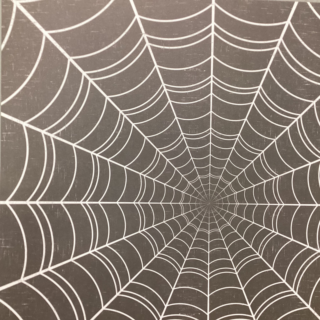 We R Bewitched SPIDER WEB 12"X12" Scrapbook Paper