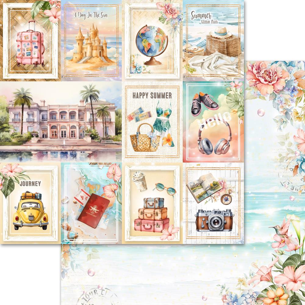 Memory Place SUNKISSED SUMMER 12”X12” Collection Paper Pack