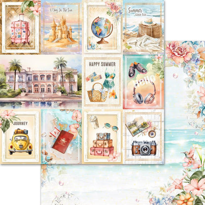 Memory Place SUNKISSED SUMMER 12”X12” Collection Paper Pack