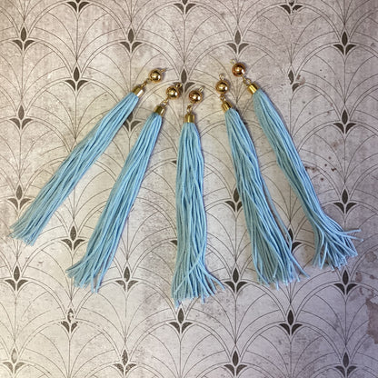 Scrapbooksrus DECORATIVE GOLD BALL TASSELS 5”