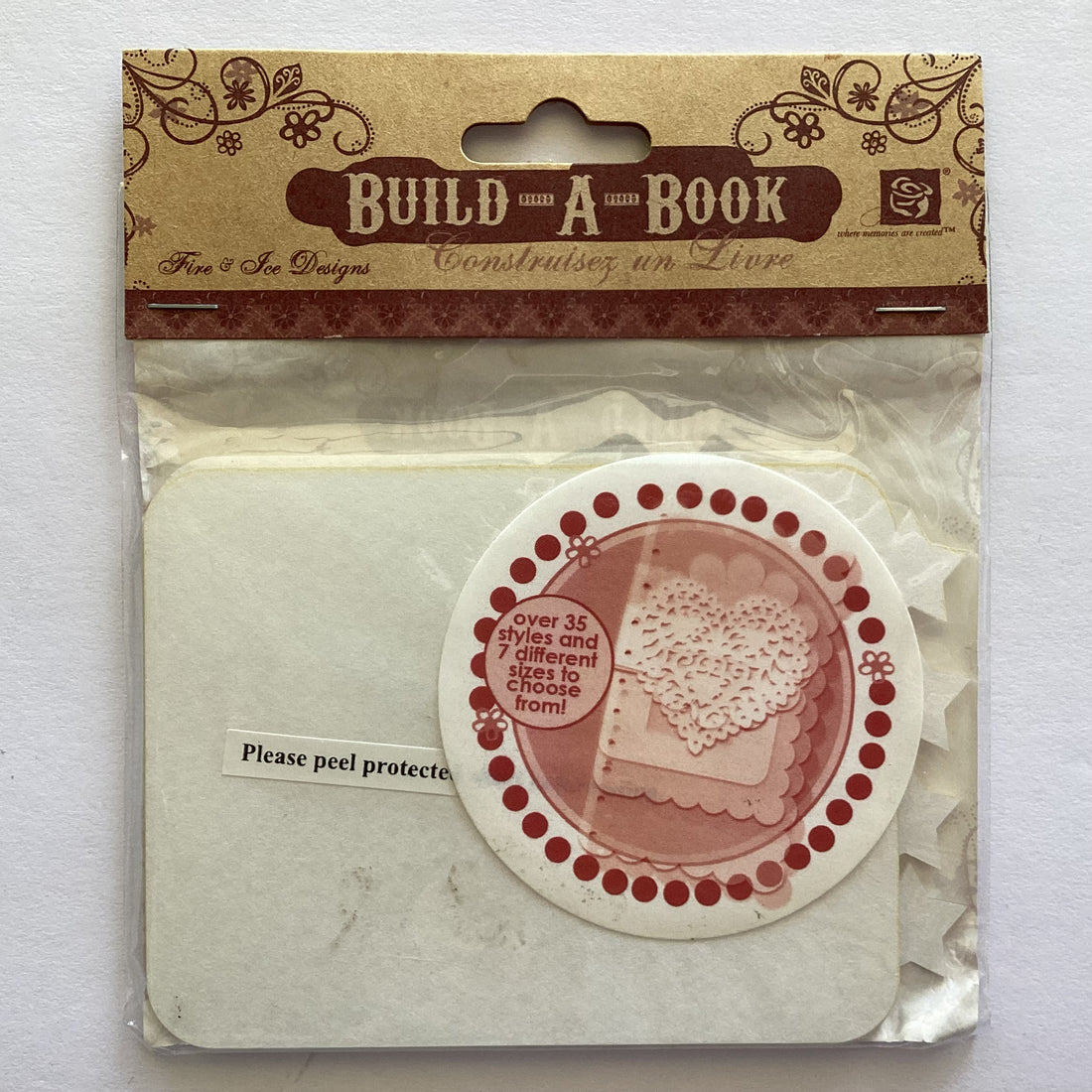 Prima Fire & Ice STAR TABS Build-A-Book 4 Pages