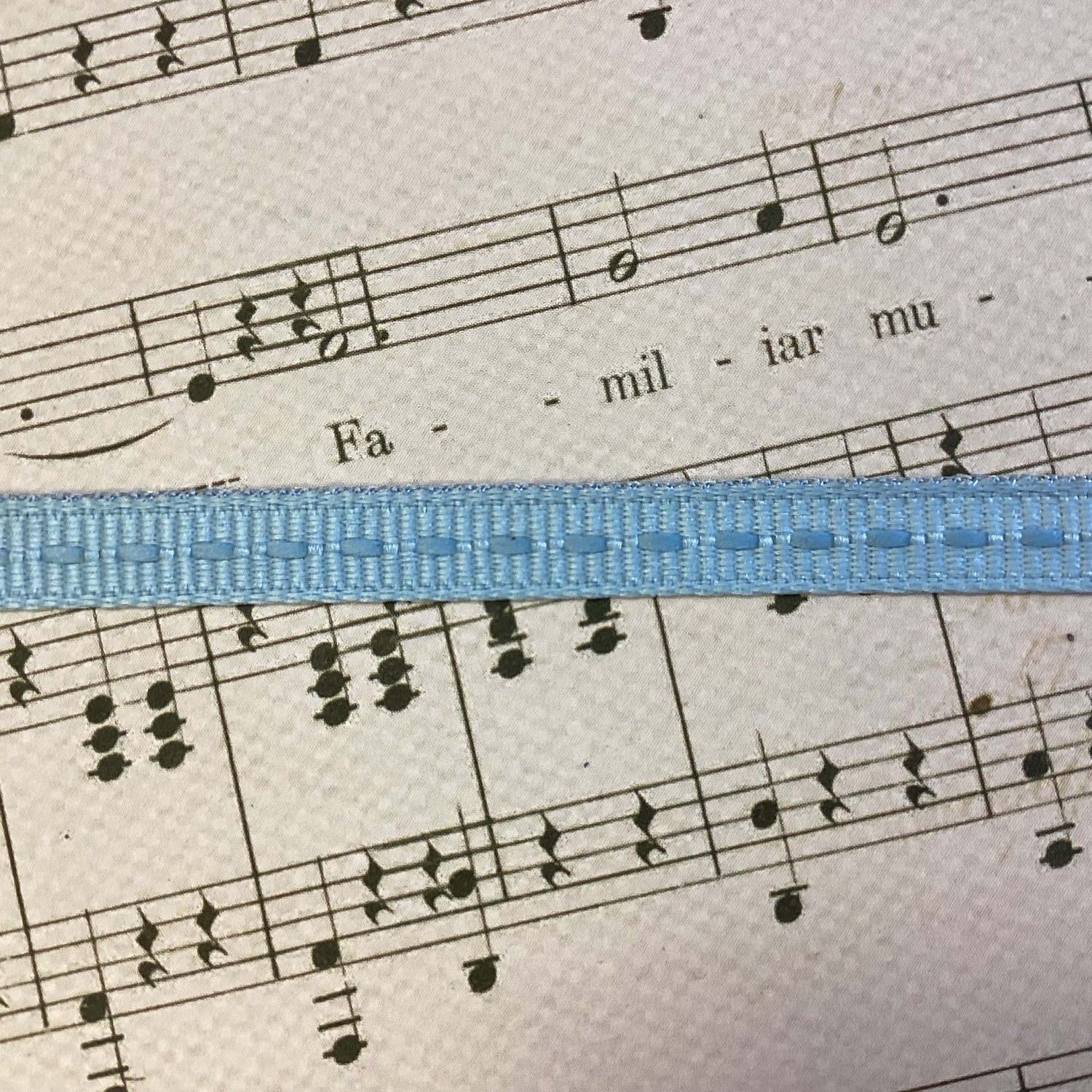 Creative Impressions 1/4&quot; STITCH RIBBON Grosgrain 1 yard yd