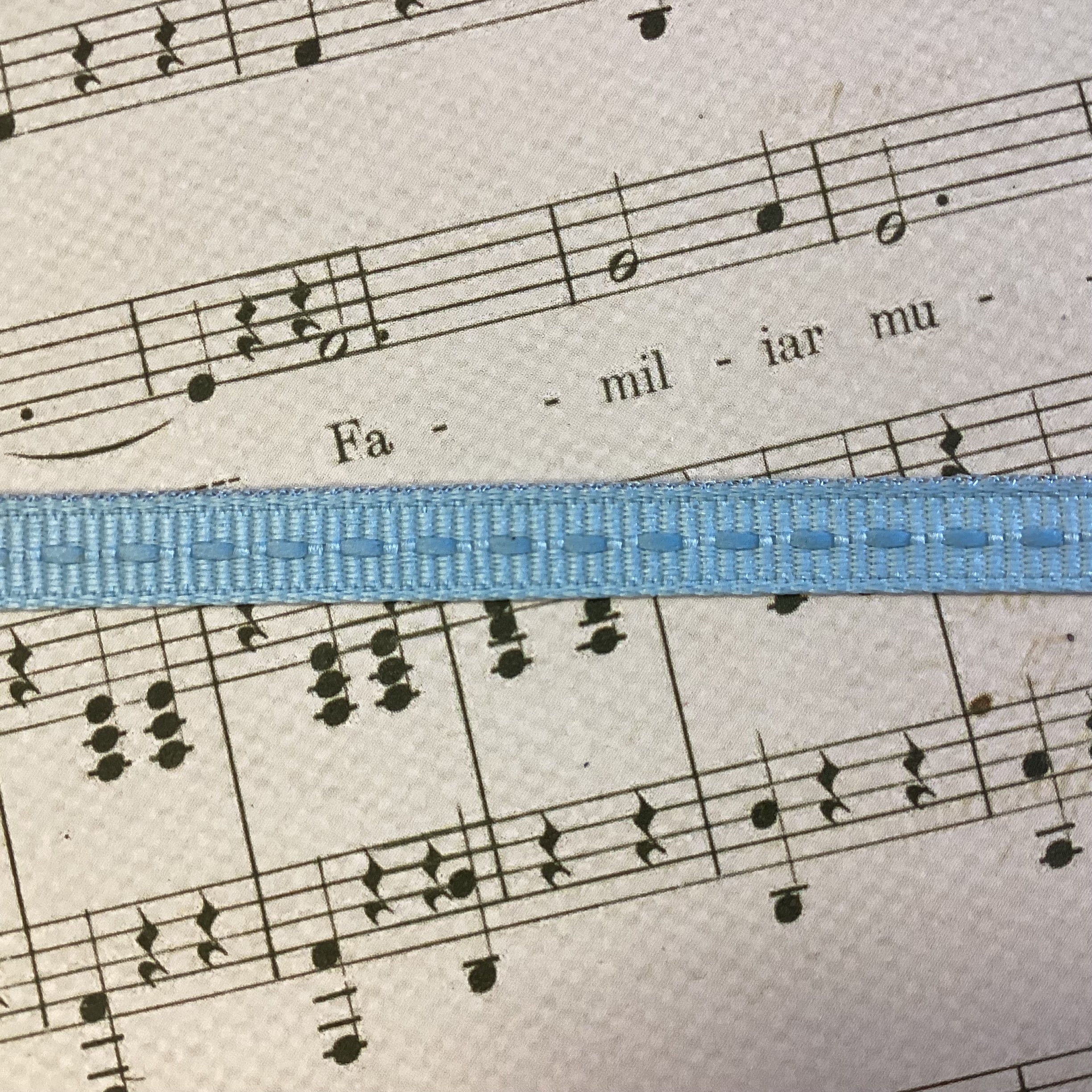 Creative Impressions 1/4&quot; STITCH RIBBON Grosgrain 1 yard yd