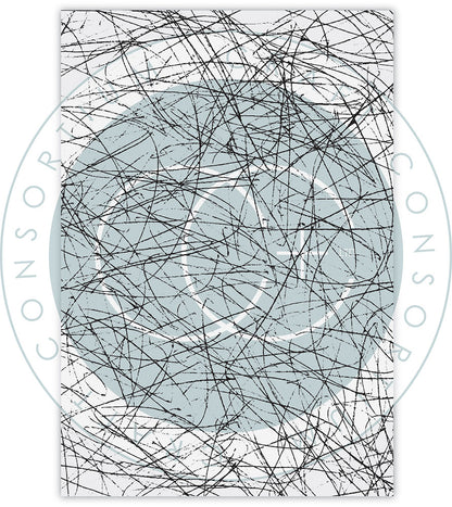 Craft Consortium SCRIBBLE Clear Photopolymer Stamp