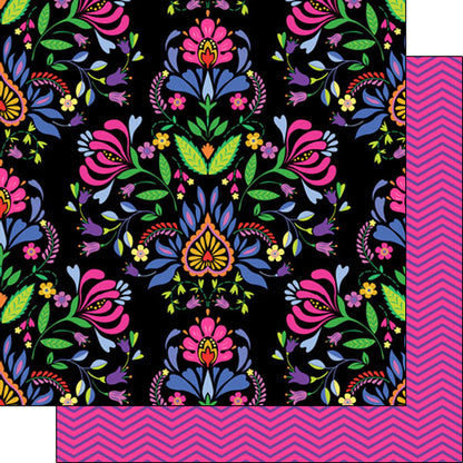 Scrapbook Customs DAY OF THE DEAD MEXICO Paper Pack 10pc