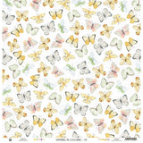 P13 SPRING IS CALLING 05 12"X12" Butterfly Scrapbook Paper