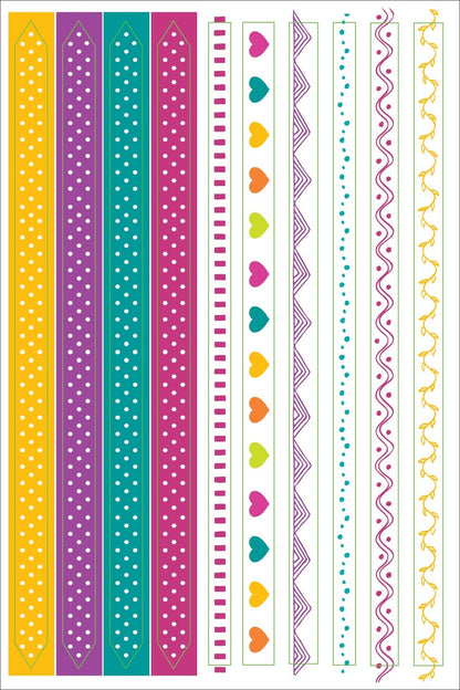 Peter Pauper Planner Stickers WAKE UP KICK ASS REPEAT Essentials