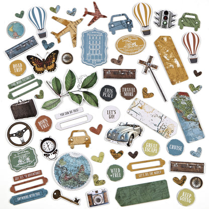 49 and Market WHEREVER CHIPBOARD BITS 67pc