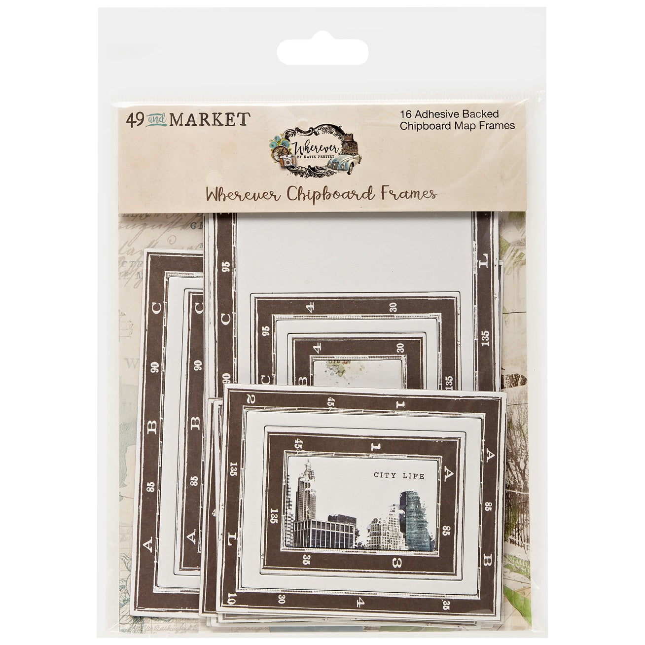 49 and Market WHEREVER CHIPBOARD FRAMES 16pc