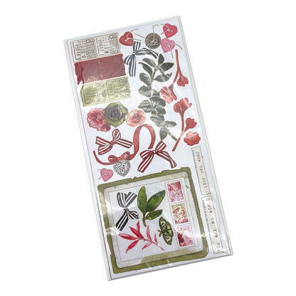49 and Market ArtOptions ROUGE LASER CUT ELEMENTS 97pc