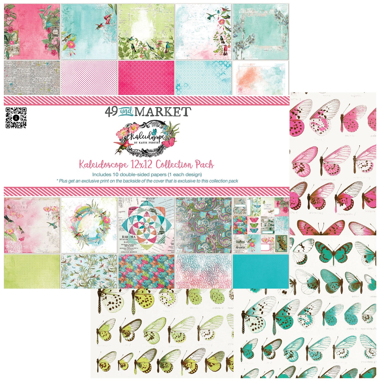 49 and Market KALEIDOSCOPE 12x12 Collection Paper Pack