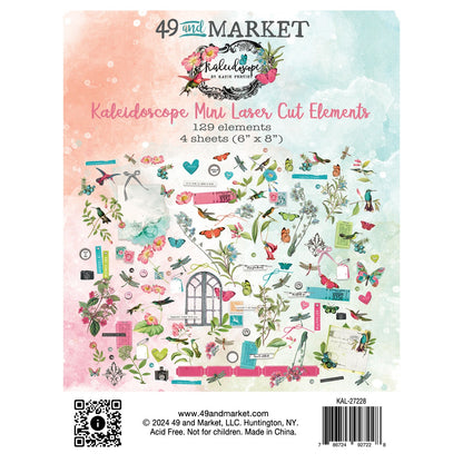 49 and Market Kaleidoscope MINI LASER CUT ELEMENTS 130pc