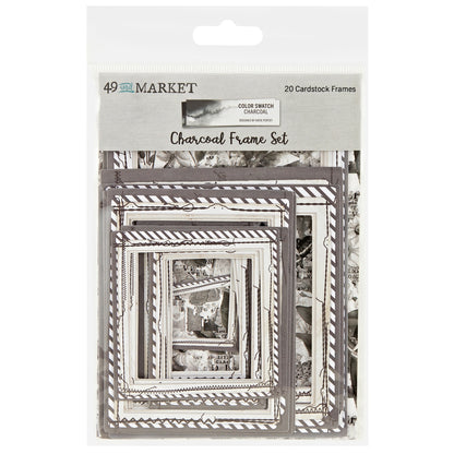 49 and Market Color Swatch CHARCOAL FRAME SET 20pc