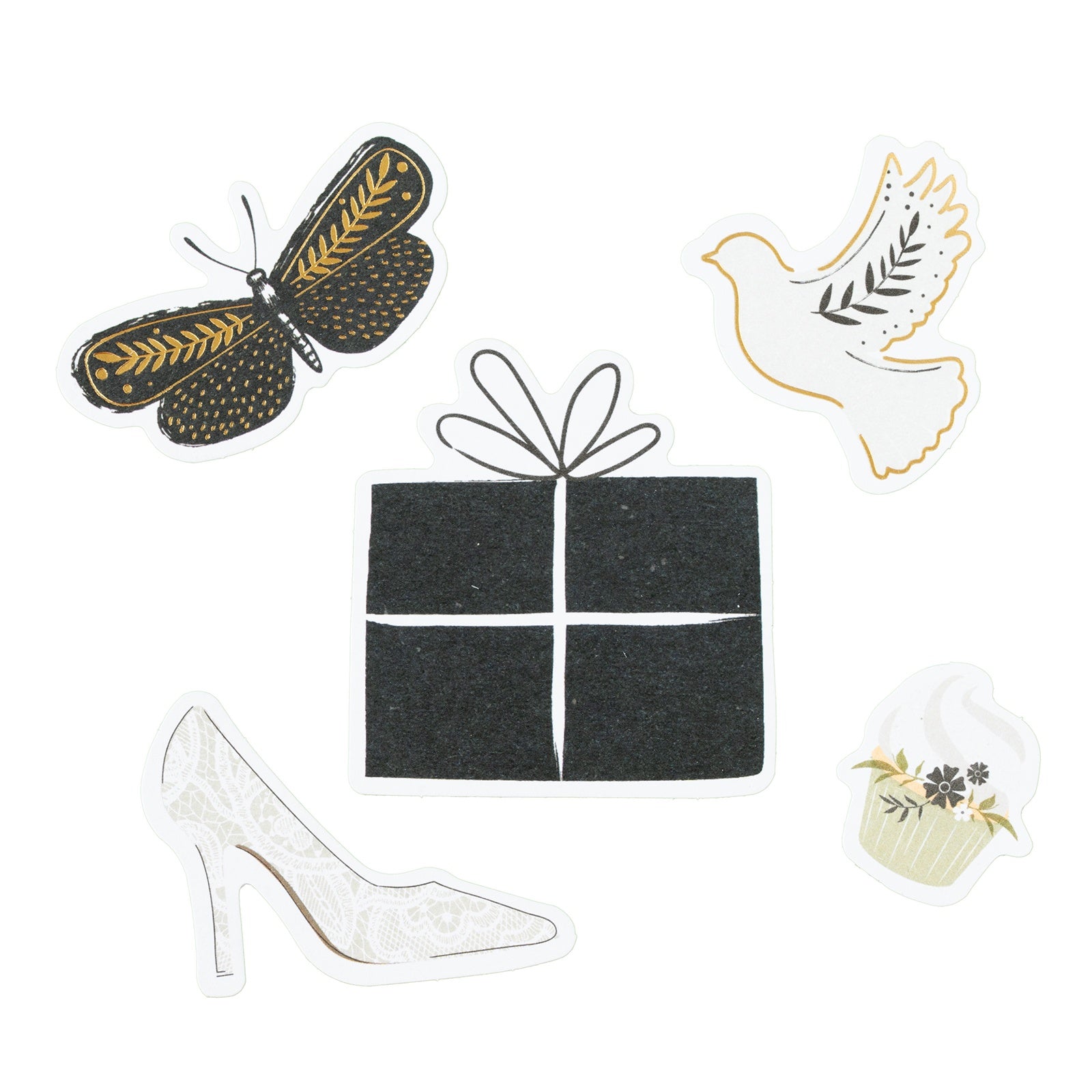 AC American Crafts A PERFECT MATCH Ephemera 61pc