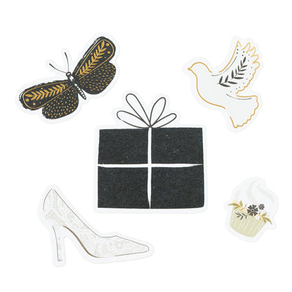 AC American Crafts A PERFECT MATCH Ephemera 61pc