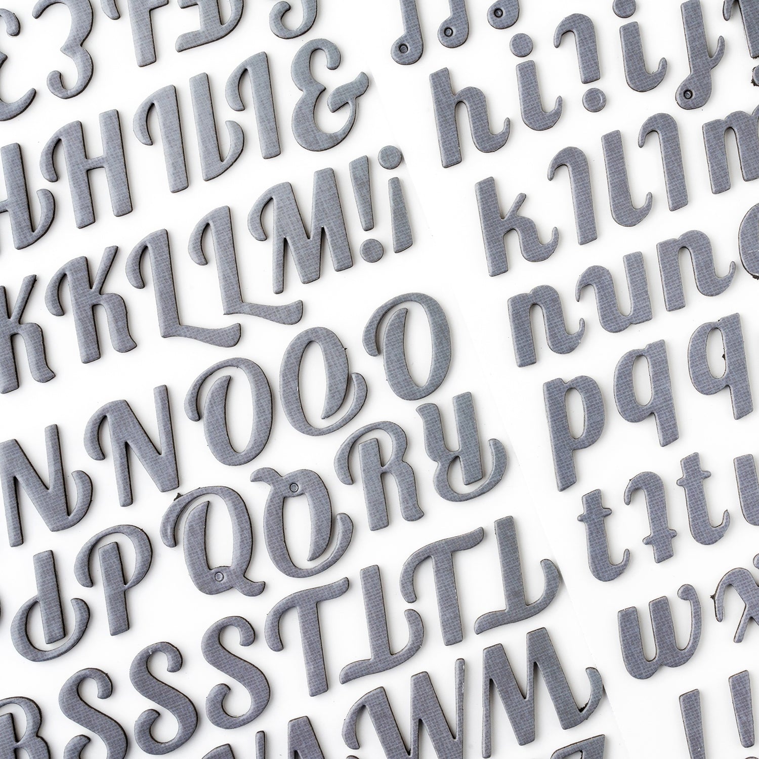 Thickers CEDAR HOUSE Foam Letter Stickers