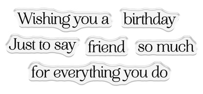 Crafters Companion Floral Elegance Signature Collection STAMP AND DIES 9pc