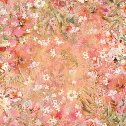 Crafters Companion FLORAL ELEGANCE Signature Collection 8X8&quot; Vellum Pad 24 Sheets