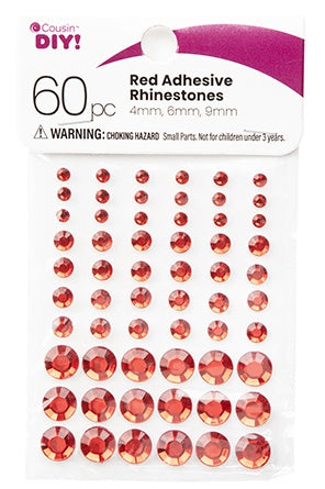 CousinDIY Self ADHESIVE RHINESTONES 60pc Bling