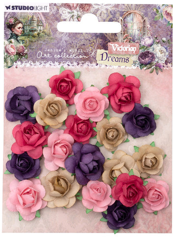 Studio Light Jeanine’s Mindful VICTORIAN DREAMS PAPER FLOWERS