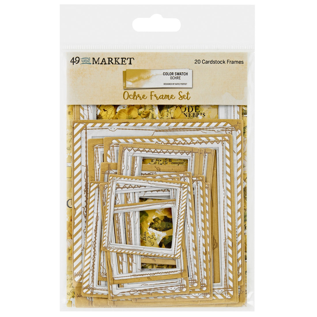 49 and Market Color Swatch OCHRE FRAME SET 20pc