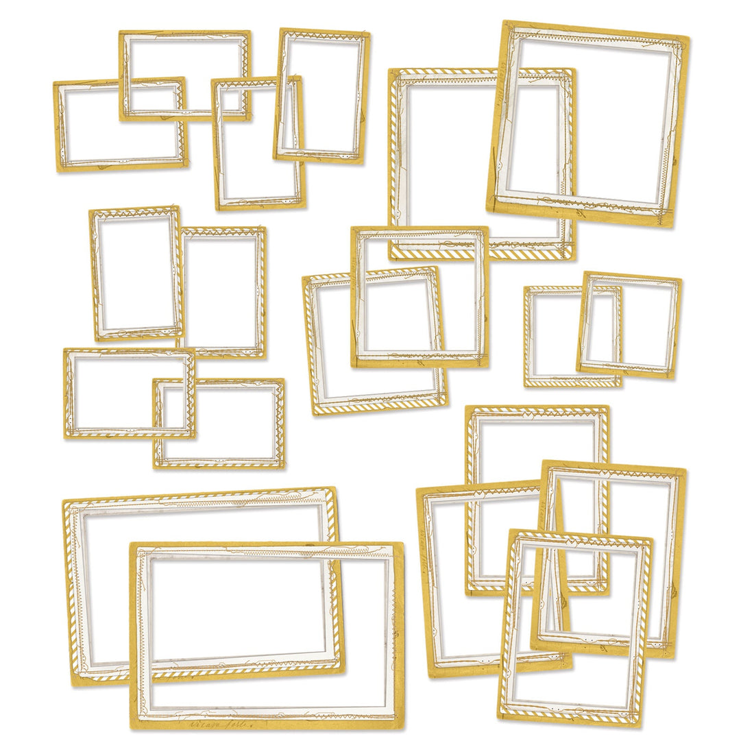 49 and Market Color Swatch OCHRE FRAME SET 20pc