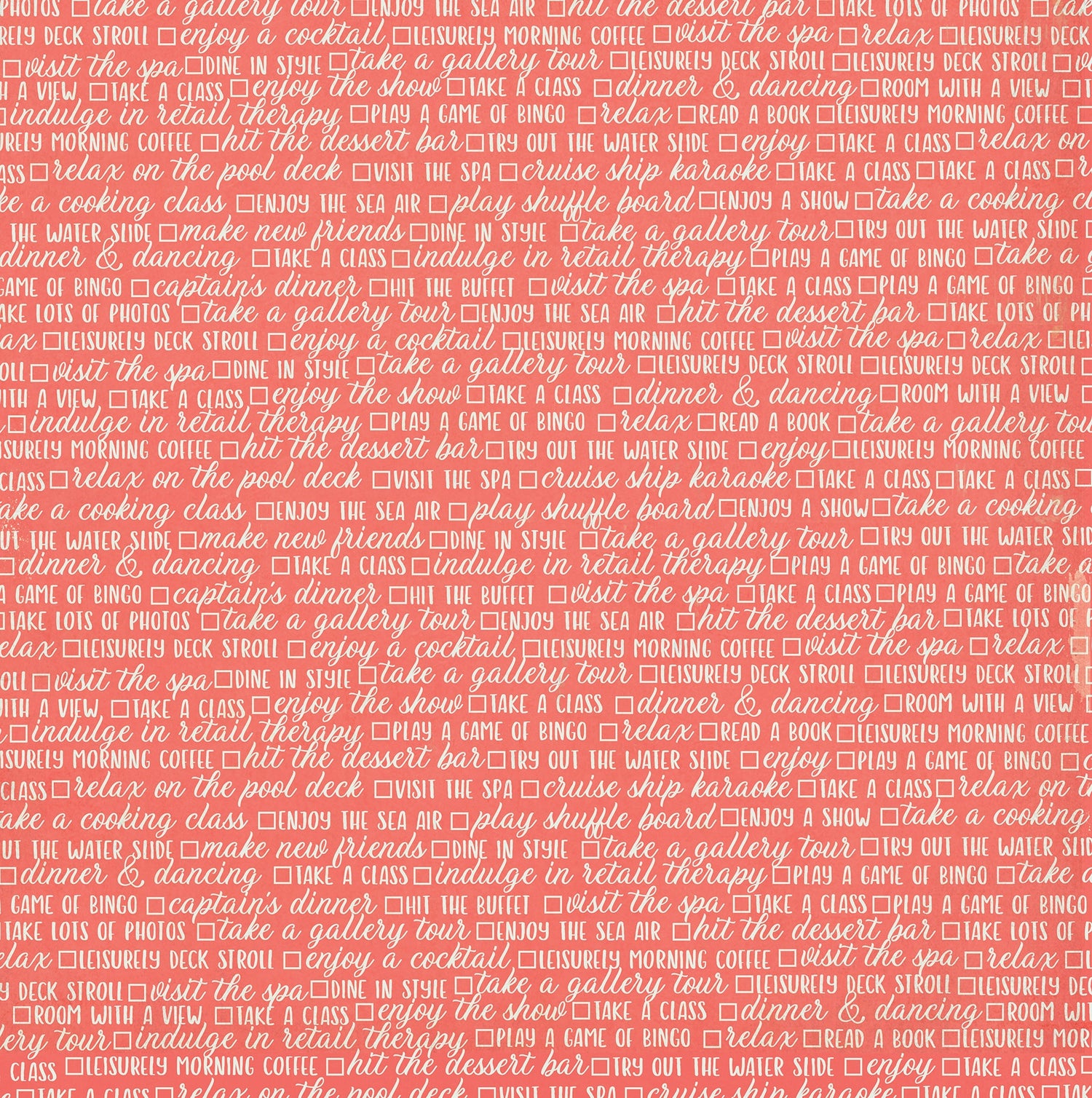 Photoplay Anchors Aweigh ON CRUISE CONTROL 12”X12” Scrapbook Paper