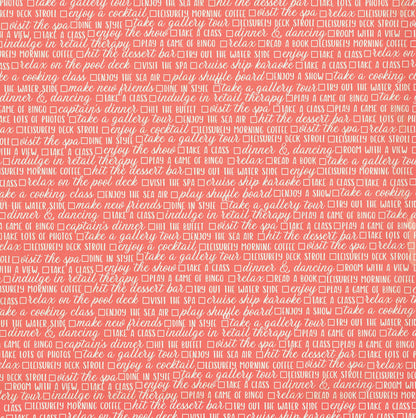 Photoplay Anchors Aweigh ON CRUISE CONTROL 12”X12” Scrapbook Paper