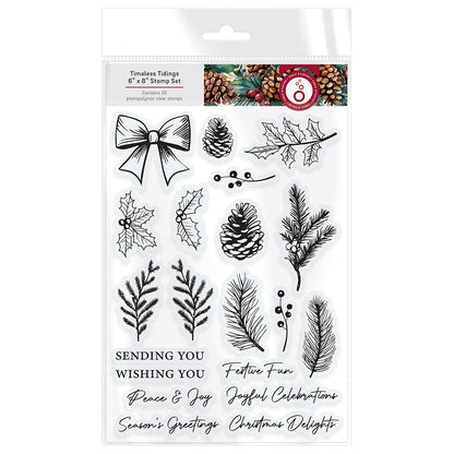Tonic Studios TIMELESS TIDINGS Stamp Set 20pc
