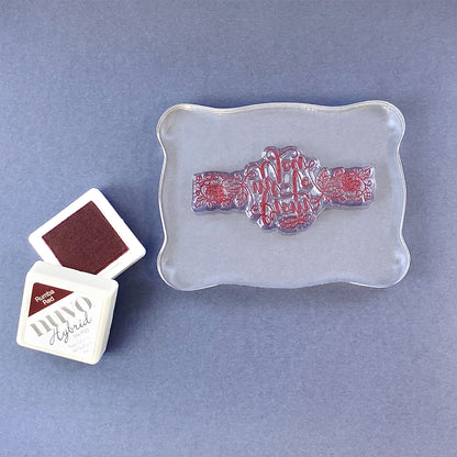 Tonic Studios CRAFTER’S ACRYLIC 4”X6” Stamping Block