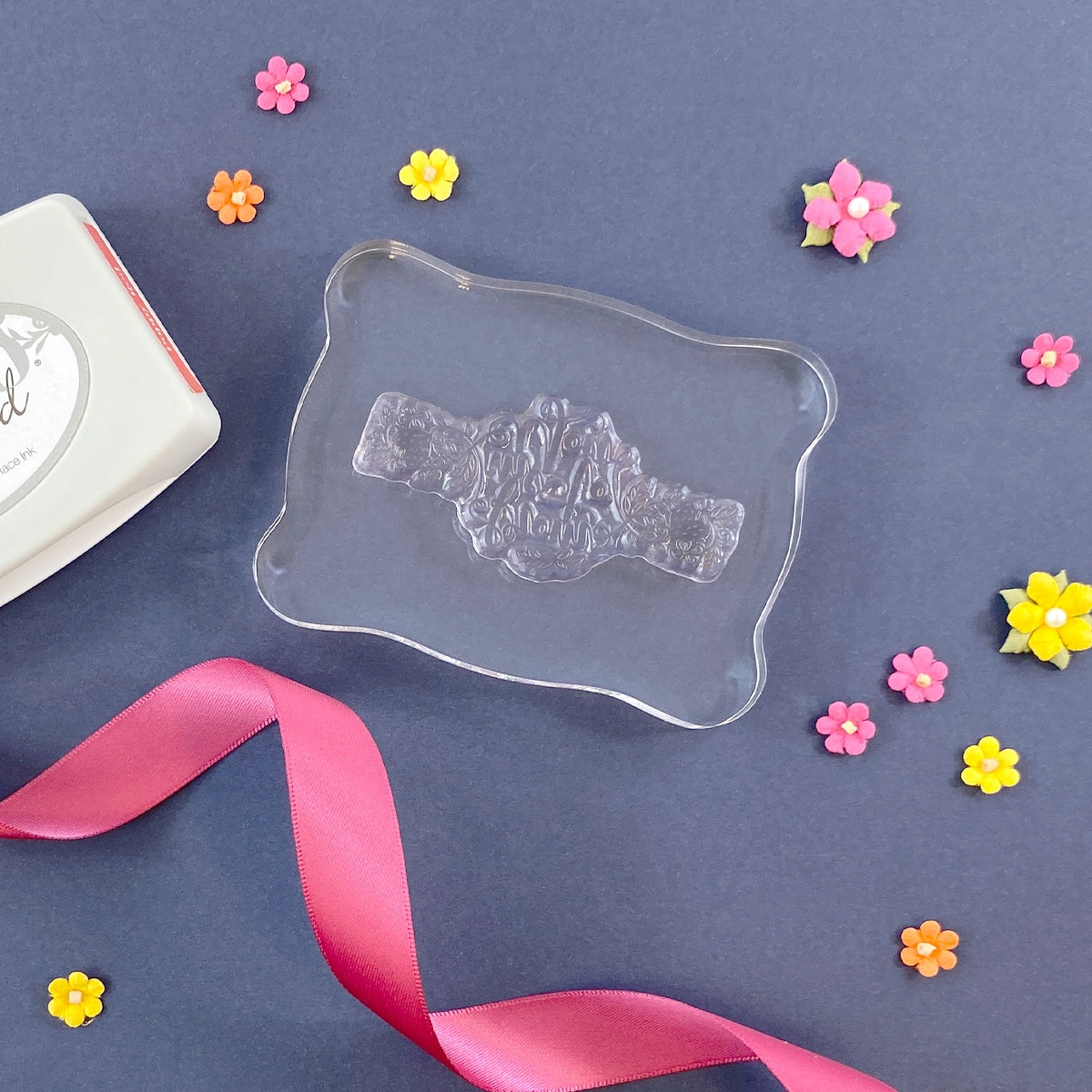 Tonic Studios CRAFTER’S ACRYLIC 4”X6” Stamping Block