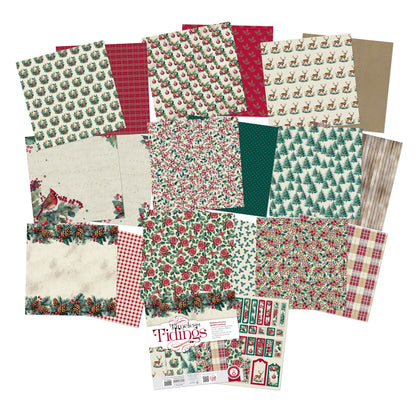 Tonic Studios TIMELESS TIDINGS 12”X12” Scrapbook Paper Pad