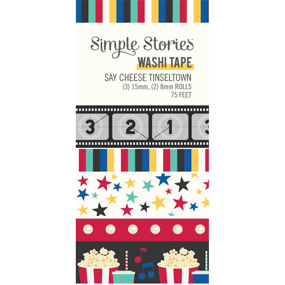 Simple Stories SAY CHEESE TINSELTOWN Washi Tape