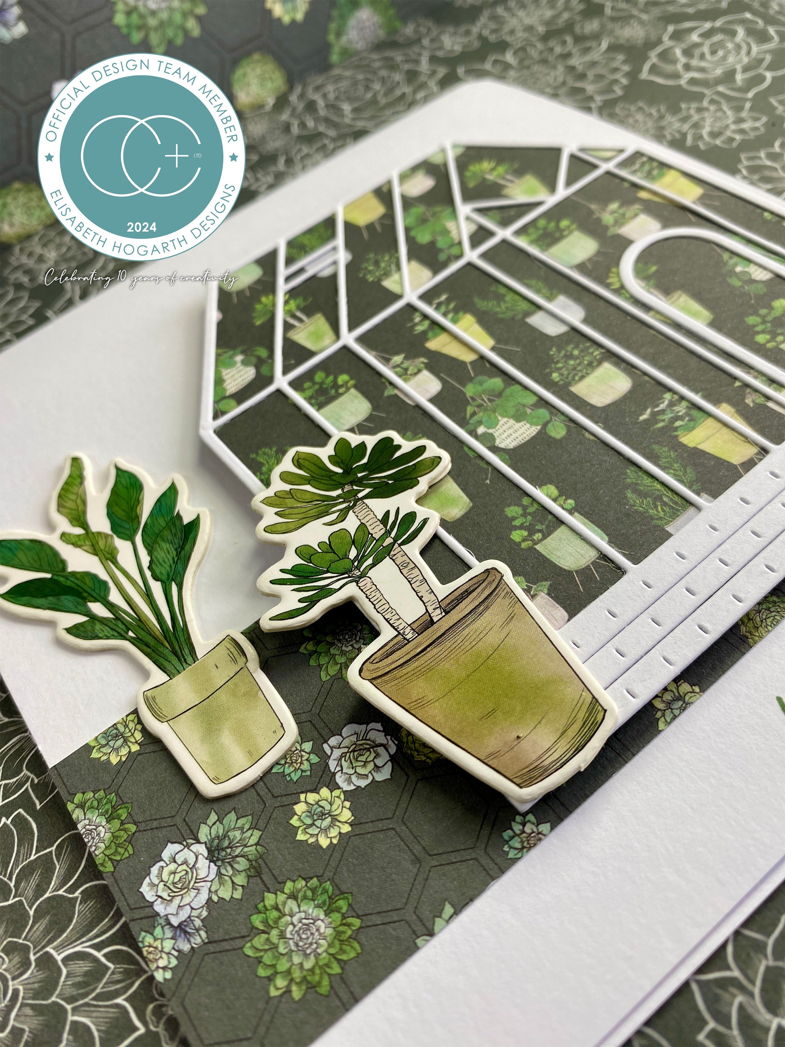 Craft Consortium BOTANY BOUTIQUE Chipboard Ephemera