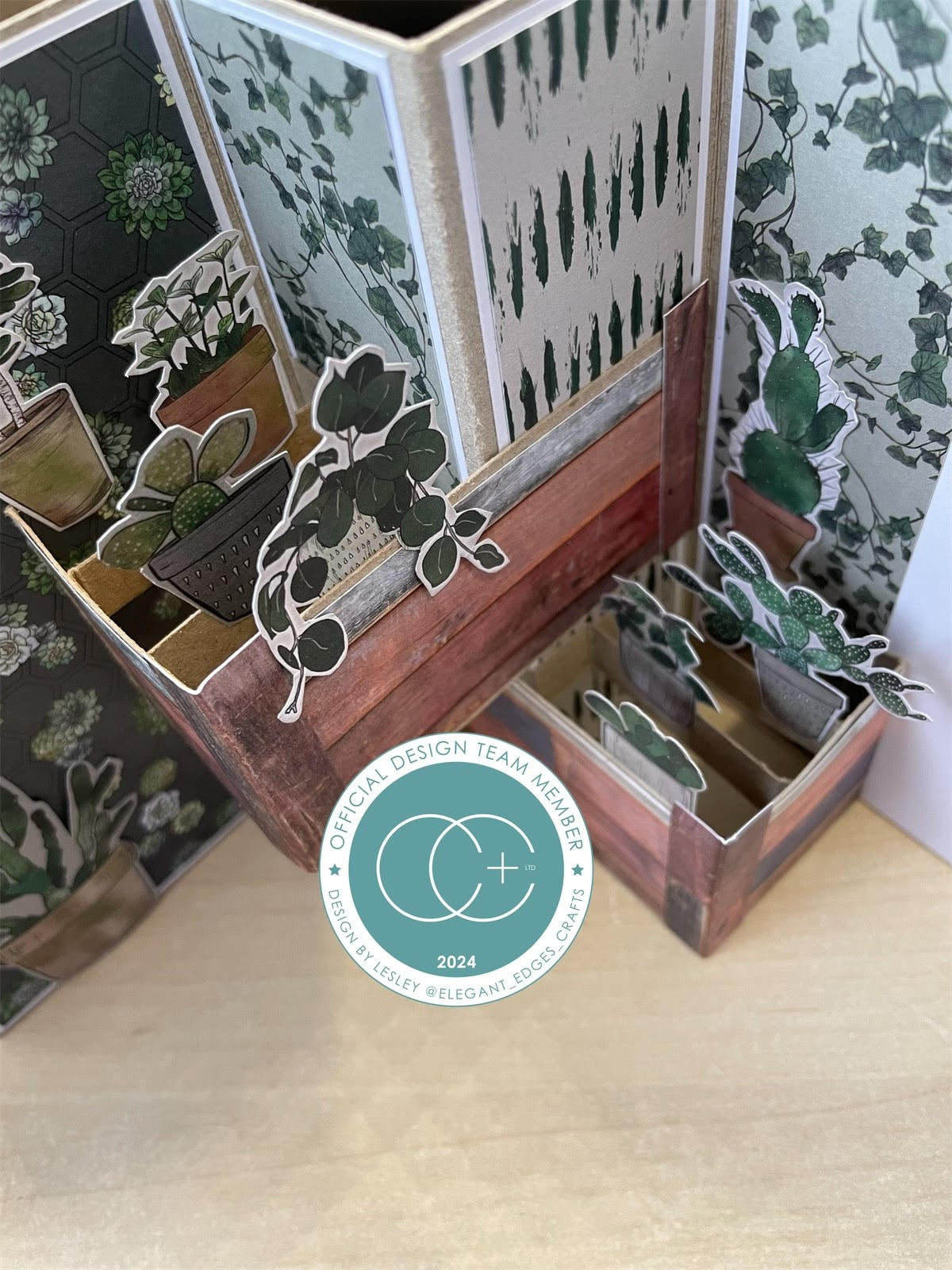 Craft Consortium BOTANY BOUTIQUE Chipboard Ephemera