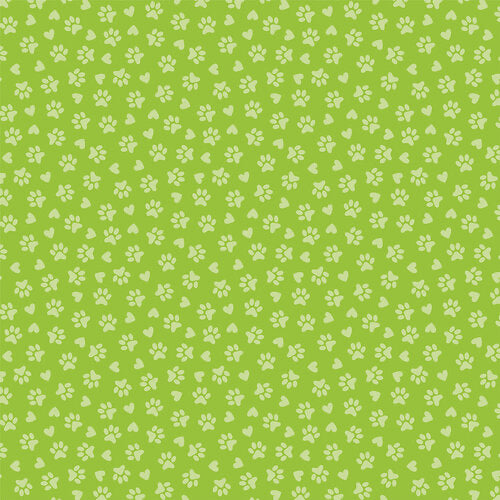 Photoplay Pampered Pooch LIVING LARGE 12X12 Scrapbook Paper