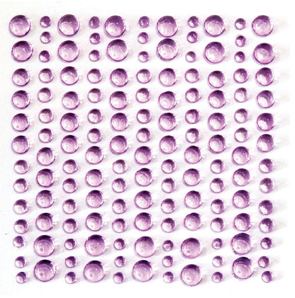 Craft Consortium LILAC Adhesive Dew Drops 143pc
