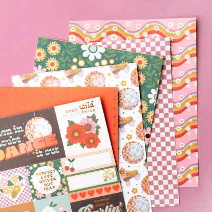 Jen Hadfield GROOVY DARLIN’ 6"X8" Paper Pad 36pc