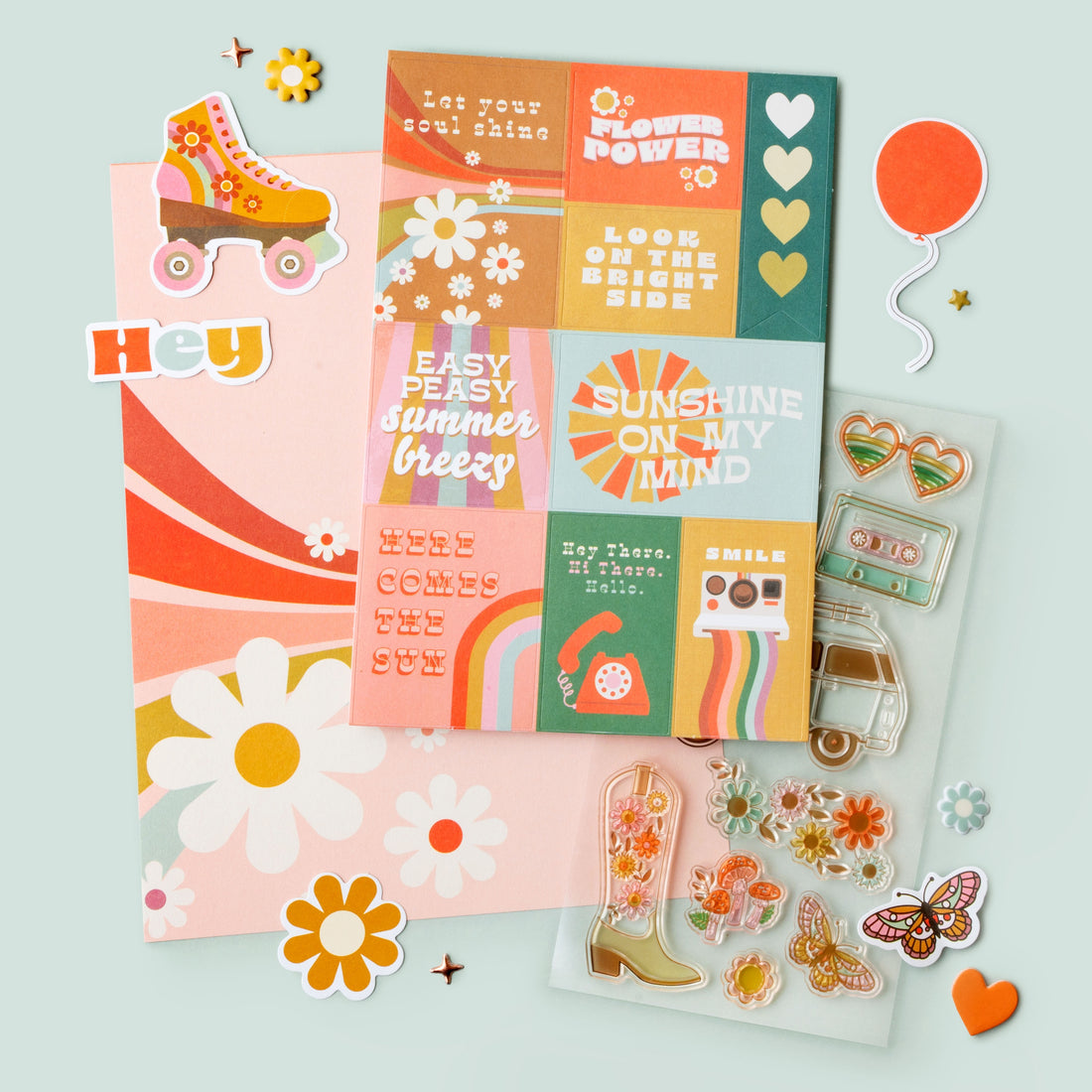 Jen Hadfield GROOVY DARLIN’ Washi Tape 8pc