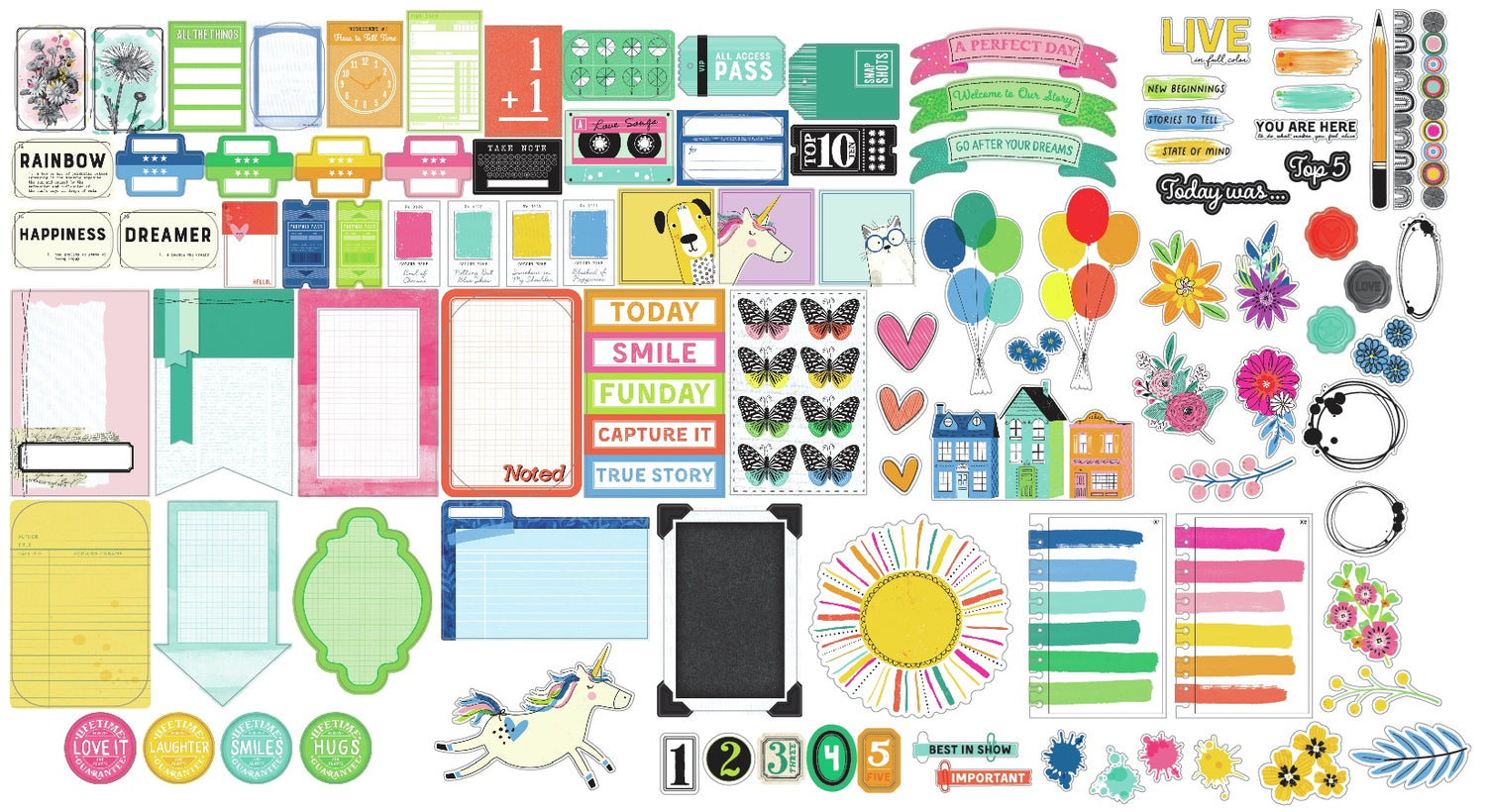 Vicki Boutin BOLD + BRIGHT Paperie Pack 200pc