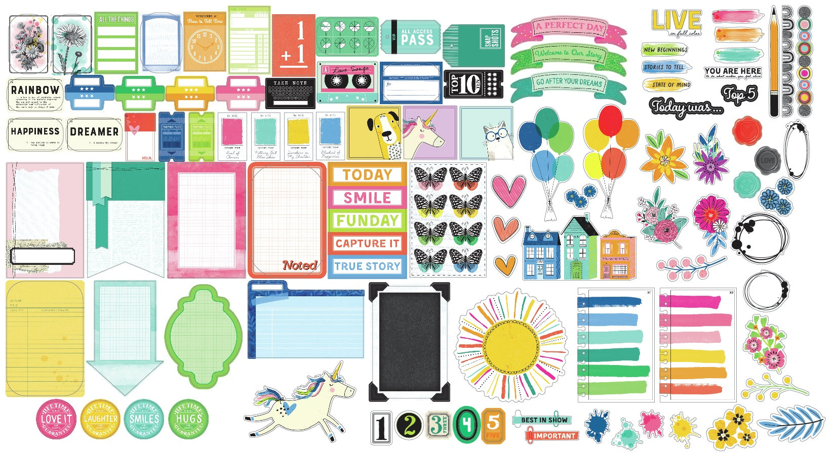 Vicki Boutin BOLD + BRIGHT Paperie Pack 200pc